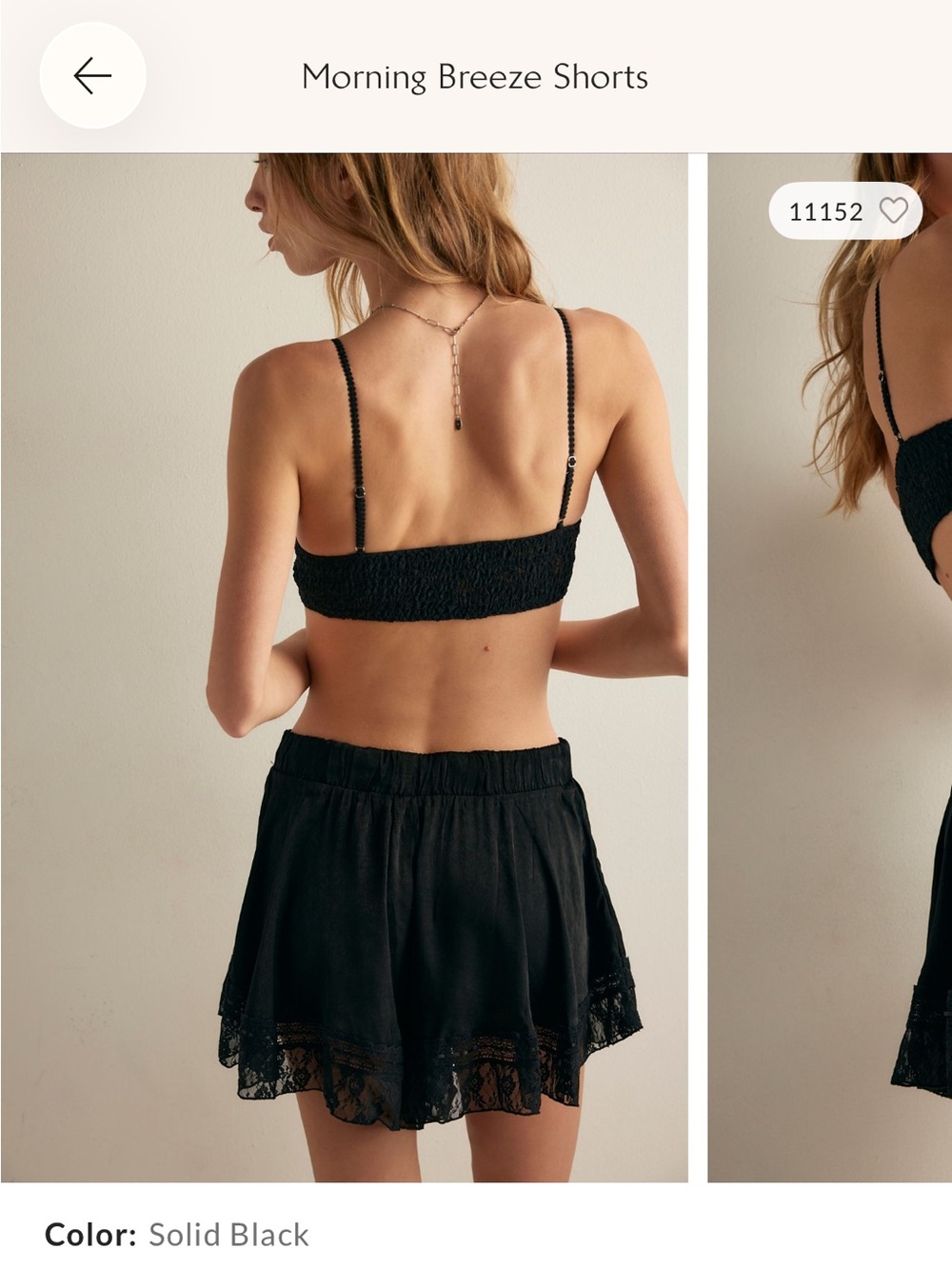 Free People Morning Breeze Short